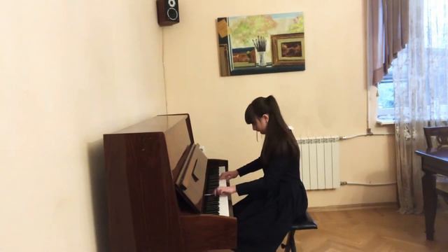Этюд Бертини Куликова Ева классическая музыка смотреть онлайн