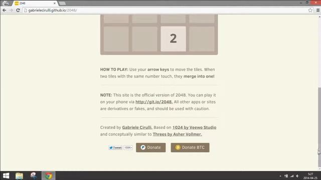 How to Play 2048 in a Web Browser смотреть онлайн
