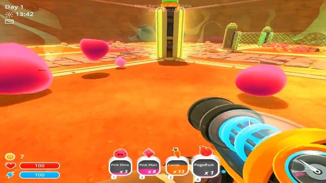 Мини Игры: Выращиваем слизней (SlimeRancher) смотреть онлайн