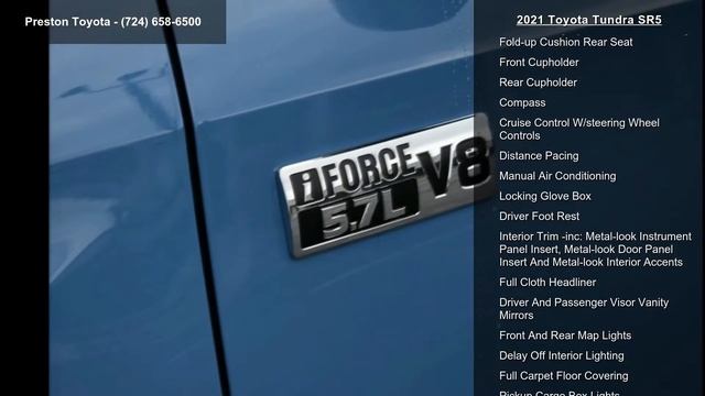 2021 Toyota Tundra SR5 - Preston Toyota - New Castle, PA... смотреть онлайн
