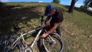 Как удалить ржавчину на велосипеде. Дедовский способ за копейки