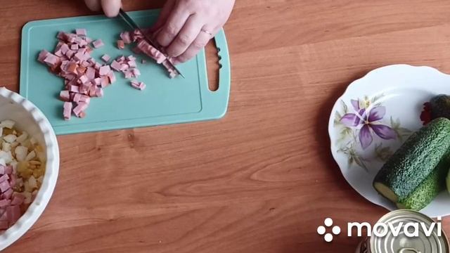 САЛАТ ,, ОЛИВЬЕ,, ВКУСНЫЙ ДОМАШНИЙ РЕЦЕПТ. смотреть онлайн