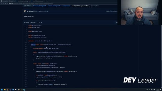 OpenAI .NET C# Web API Available on GitHub смотреть онлайн