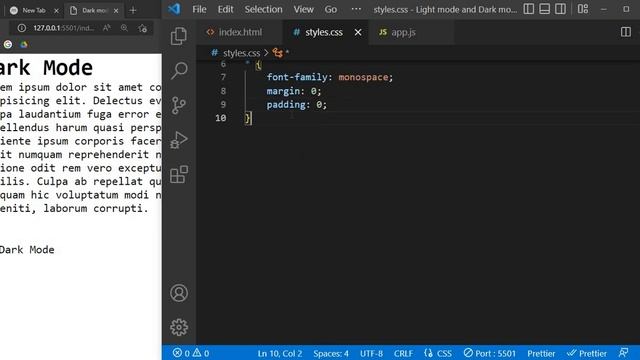 Dark Mode & Light Mode Switch | | JavaScript Project 29 #javascript #html #css #project смотреть онлайн