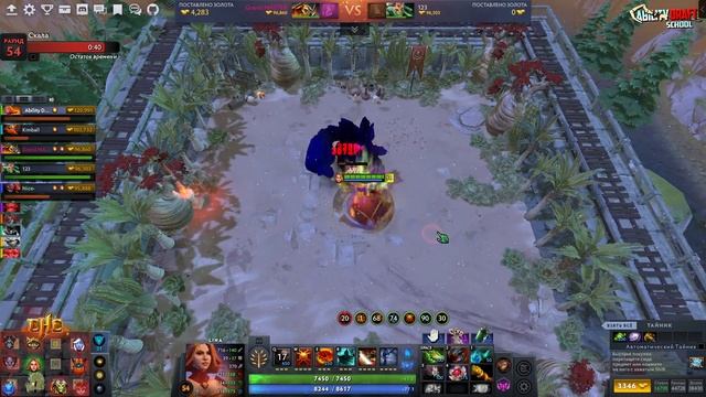 THE HOTEST GAME in CHC - [Lina + Magus] = BURN BABY BURN! ? / Burning EVERYONE on the map! смотреть онлайн