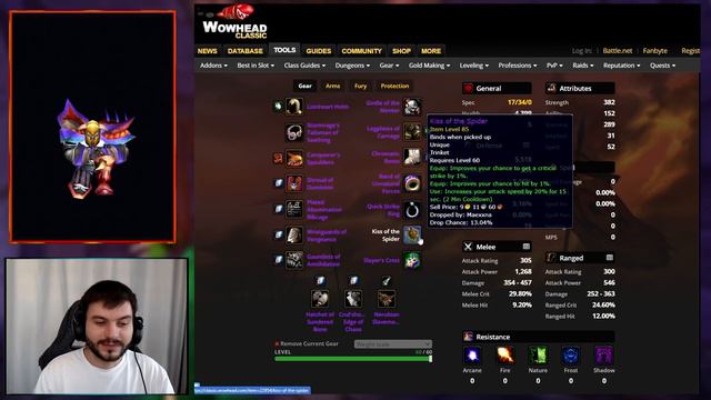 Classic WoW - Warrior BIS for Naxxramas - Guide/ Overview/ Tips смотреть онлайн