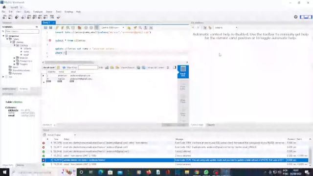 Dominando as operações CRUD no MySQL: Guia completo para INSERT, UPDATE, DELETE e SELECT смотреть онлайн