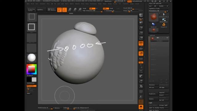 ZBrush | Full Training Course | Project 5 - Lesson 7/15 | More About The Blob Brush смотреть онлайн