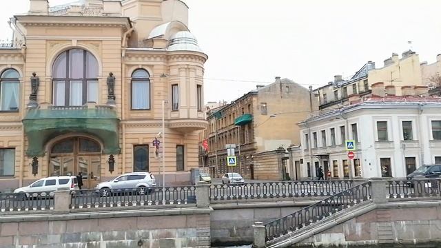 СП-б. Канал Грибоедова/Средняя Подъяческая улица. 22.01.2023. смотреть онлайн