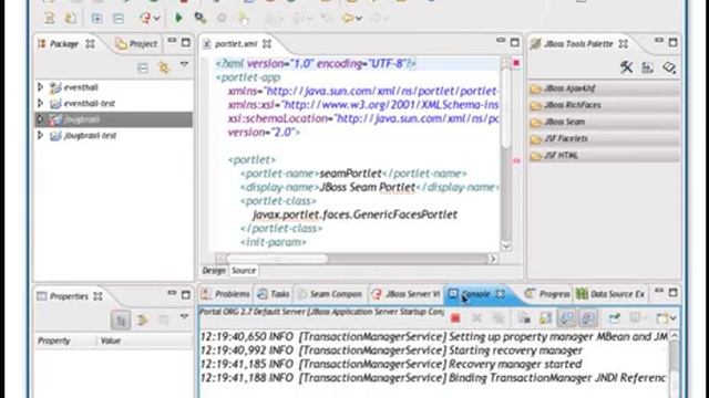 JBoss Portal - Portlet Bridge смотреть онлайн
