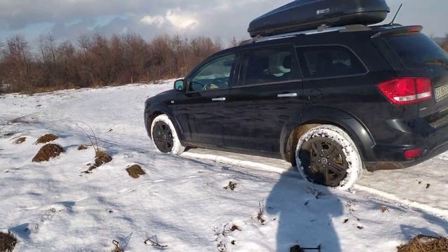 Fiat Freemont Snow Off Road Freemont снег