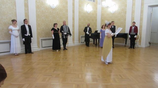 Бал "Гусарская баллада" в усадьбе Вороново 5 октября 2019 г. Часть 5 смотреть онлайн