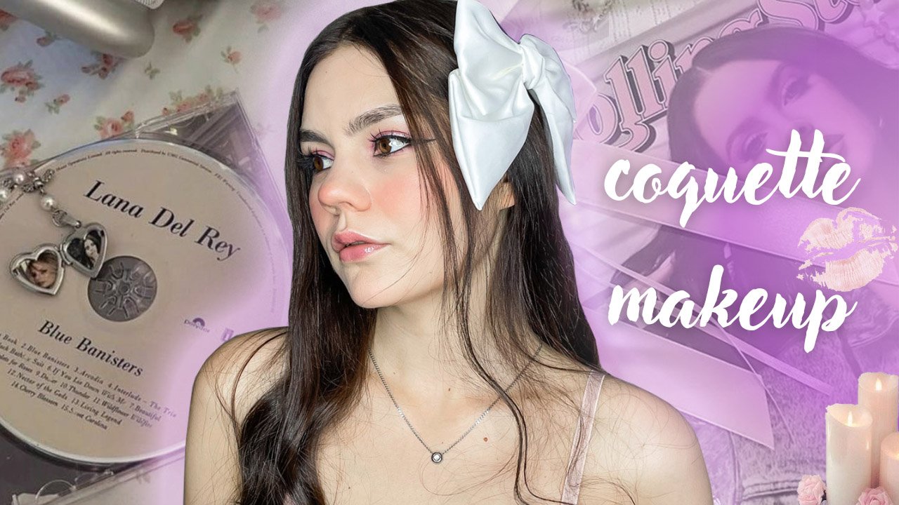 ♡COQUETTE AESTHETIC MAKEUP♡? КОКЕТЛИВЫЙ МАКИЯЖ