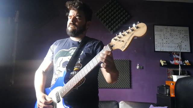 Squier Mustang Bullet impro смотреть онлайн