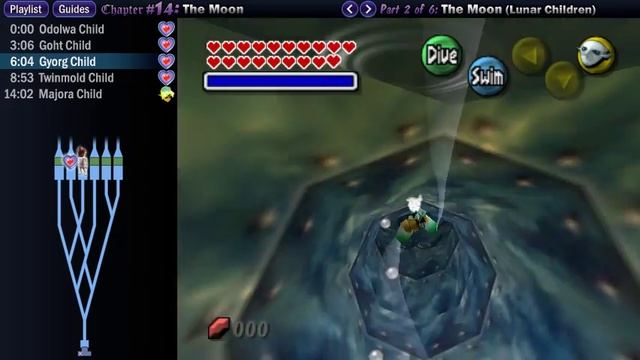 Legend of Zelda Majora's Mask Walkthrough 14 (2/6) "The Moon: Lunar Children" смотреть онлайн