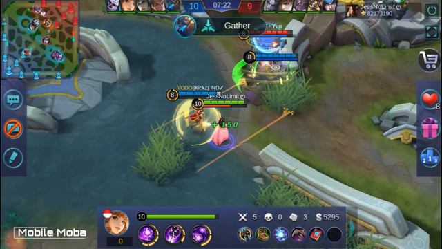 Jess Trying Lotus Guinevere New Skin [ Top 1 Global Season 6 ] JessNoLimit ღ - Mobile Legends смотреть онлайн