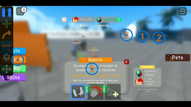 Я ВАМ ПОКАЖУ КАК БИСТРО ФАРМИТЬ РЕБИРТИ В РОБЛОКС | СИМУЛЯТОР КАЧКА 3 смотреть онлайн