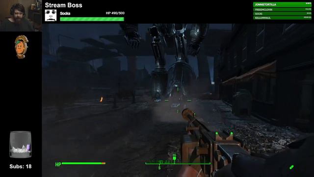 Pipe guns only run FINALE Part 2 (VOD)(Fallout 4)(PC) смотреть онлайн
