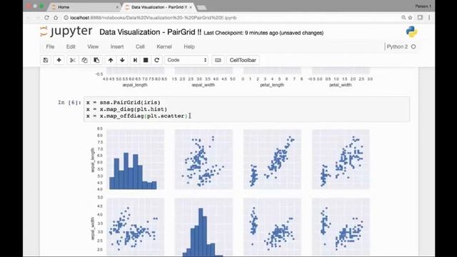 119 Seaborn PairGrid Part 1 смотреть онлайн