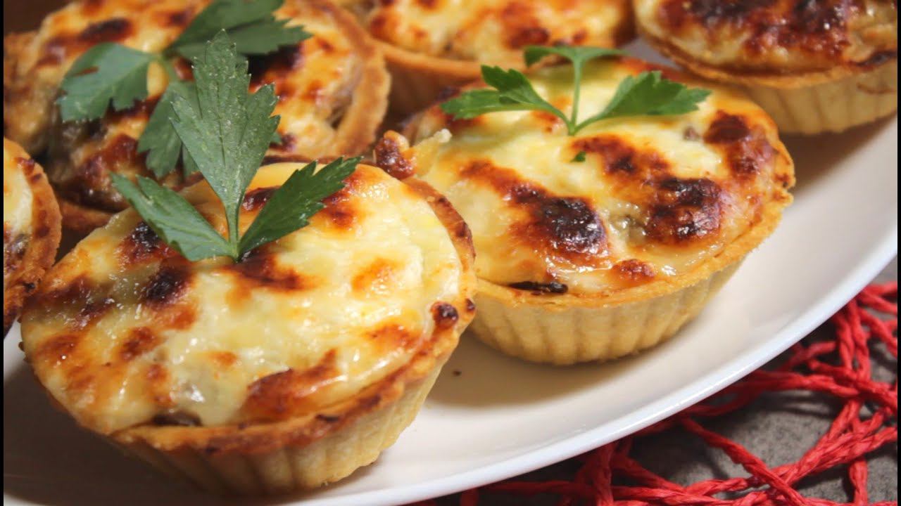 ЖУЛЬЕН! (жюльен) с курицей и грибами! Гостям всем нравится! Заготовка в морозилку. смотреть онлайн