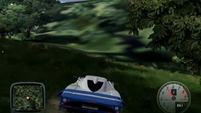 Test Drive Unlimited: баг в игре (дыра в карте) смотреть онлайн