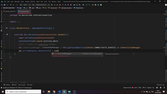 Android Studio and Kotlin | Check internet connection смотреть онлайн