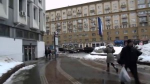 У станции метро Проспект Мира - радиальная