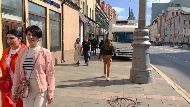[4K] Moscow Walk. Mendeleevskaya-Novoslobodskaya смотреть онлайн