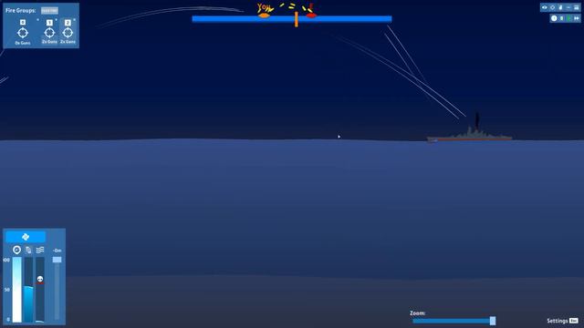 The Worlds Biggest Super Battleships Duel In Ships At War смотреть онлайн