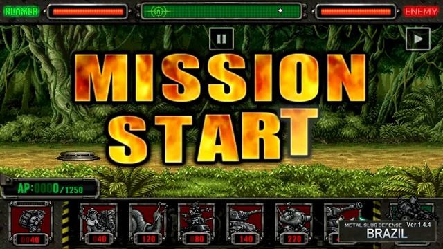 [Metal Slug Defense 1.4.4] Brazil смотреть онлайн