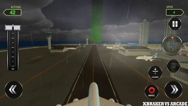 Tourist Airplane City Flight Simulator 2018 - Real Airplane Flying Games Android Gameplay смотреть онлайн