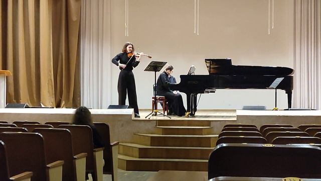 Евгений Светланов - Соната для скрипки и фортепиано 1 часть смотреть онлайн