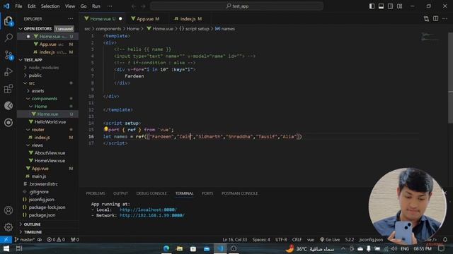 V-For in Vue3 / VueJs Composition Api (For Loop) смотреть онлайн