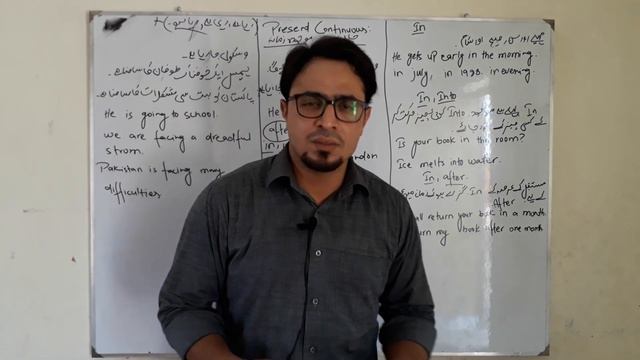Present continuous Tense With Sir Suhail Farooqi +92-322-4087659. смотреть онлайн