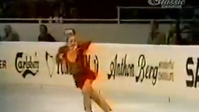 Linichuk & Karponosov Линичук и Карпоносов (URS) - 1979 World Figure Skating Chp,Free Dance(CAN CTV