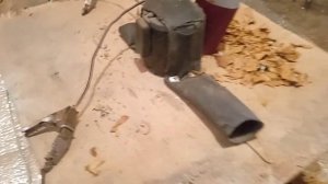 резка табака. самодельной табакорезкой