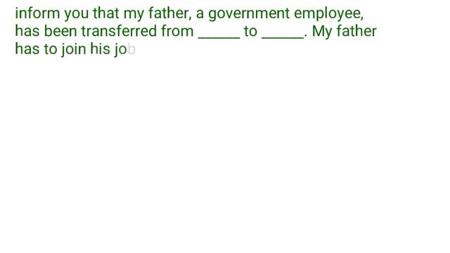 How to Write an Application for TC Letter requesting Transfer Certificate to the School Principal смотреть онлайн