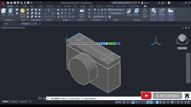 How to Create Digital Camera 3D Modeling Autocad Step by step in Urdu /Hindi смотреть онлайн