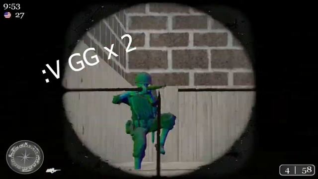 Gameplay Call Of Duty 2 - CLAN LEGEND