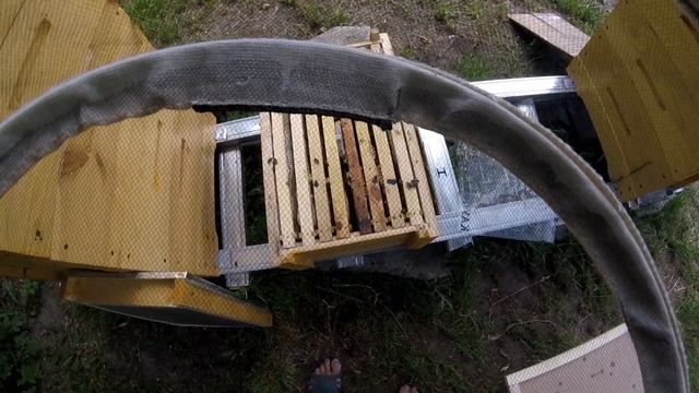 Пчелы убили матку в отводке. смотреть онлайн