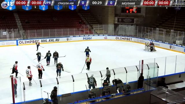 31.03.2023, ХК "ГРИЗЛИ-НН" - ХК "МОЛНИЯ" (2 ЛИГА) смотреть онлайн