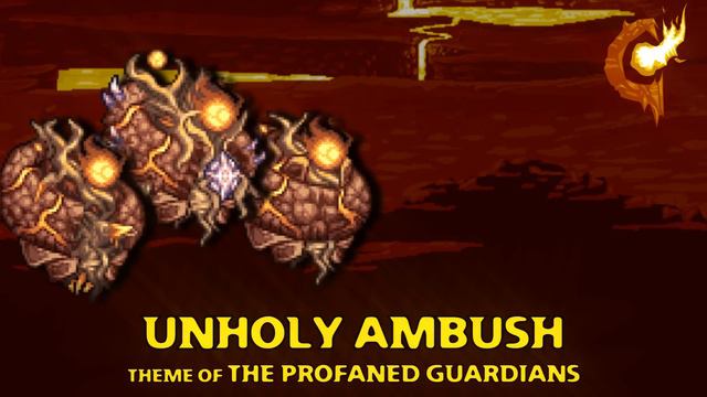 Terraria Calamity Mod Music - Unholy Ambush - Theme of The Profaned Guardians