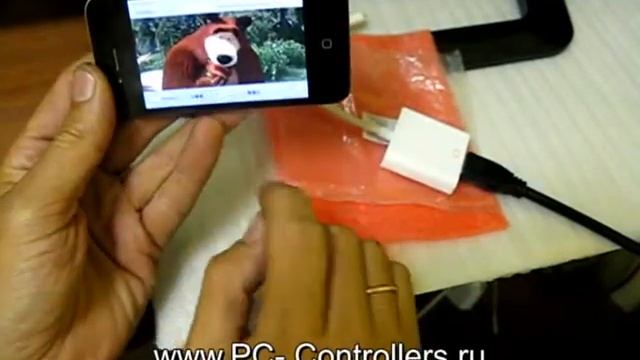 Конвертер iPad/iPhone 30 pin to HDMI HDMIPAD смотреть онлайн