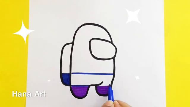How To Draw and Color AMONG US Game Character-🌈Rainbow Skin | تعلم رسم وتلوين لعبة Among us | #75 смотреть онлайн