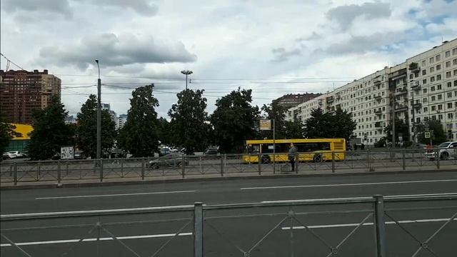 Питер метро Гражданский проспект и район вокруг смотреть онлайн