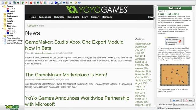 Создаём 2D игру на GameMaker 8.1 смотреть онлайн