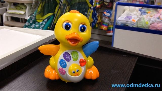 Игрушка музыкальная "Quacky" Happy Baby смотреть онлайн