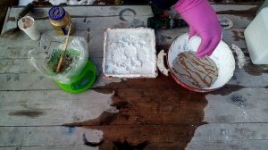 Жидкое стекло с цементом