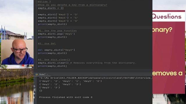 Python Dictionary Interview Questions смотреть онлайн