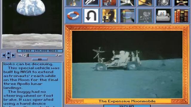 The Expensive Moonmoblie from Space Adventure MS-DOS/Packard Bell Version смотреть онлайн